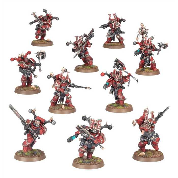 GW - WORLD EATERS: BERSERKERS DE KHORNE
