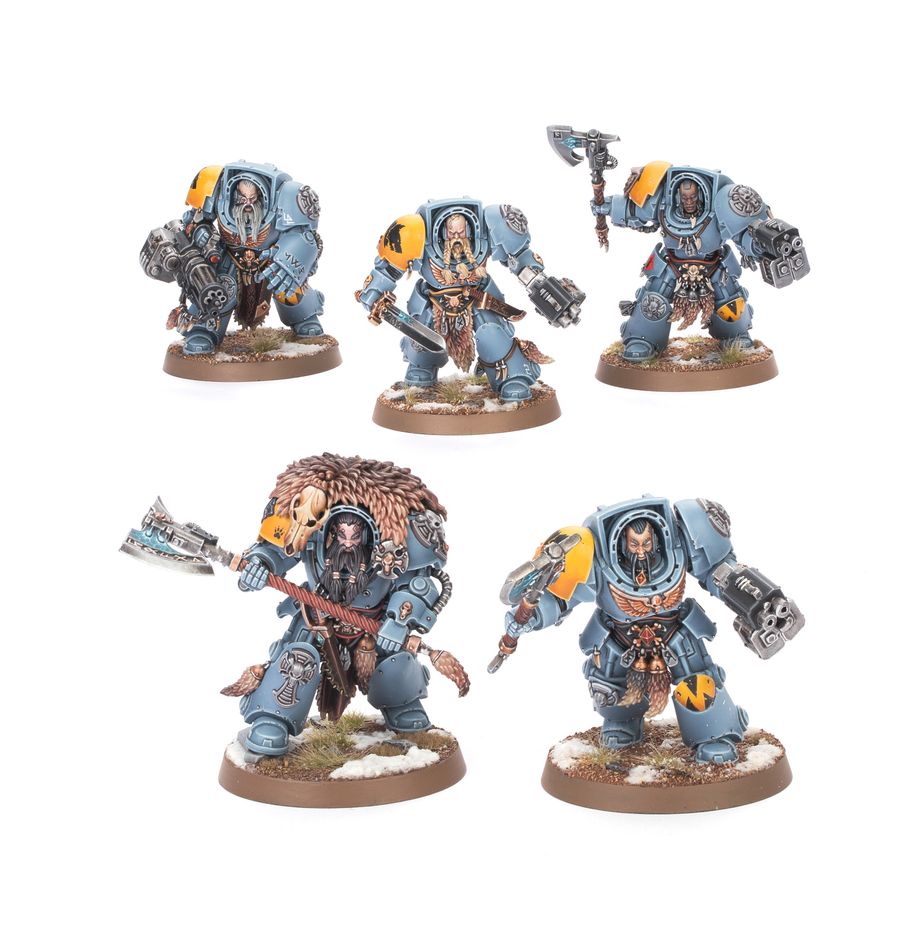 GW - SPACE WOLVES: WOLF GUARD TERMINATORS