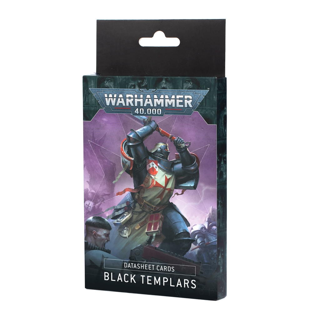 GW - DATASHEET CARDS: BLACK TEMPLARS (FRE)