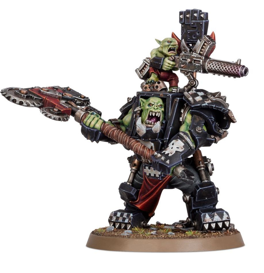 GW - ORKS: ORK WARBOSS IN MEGA ARMOUR