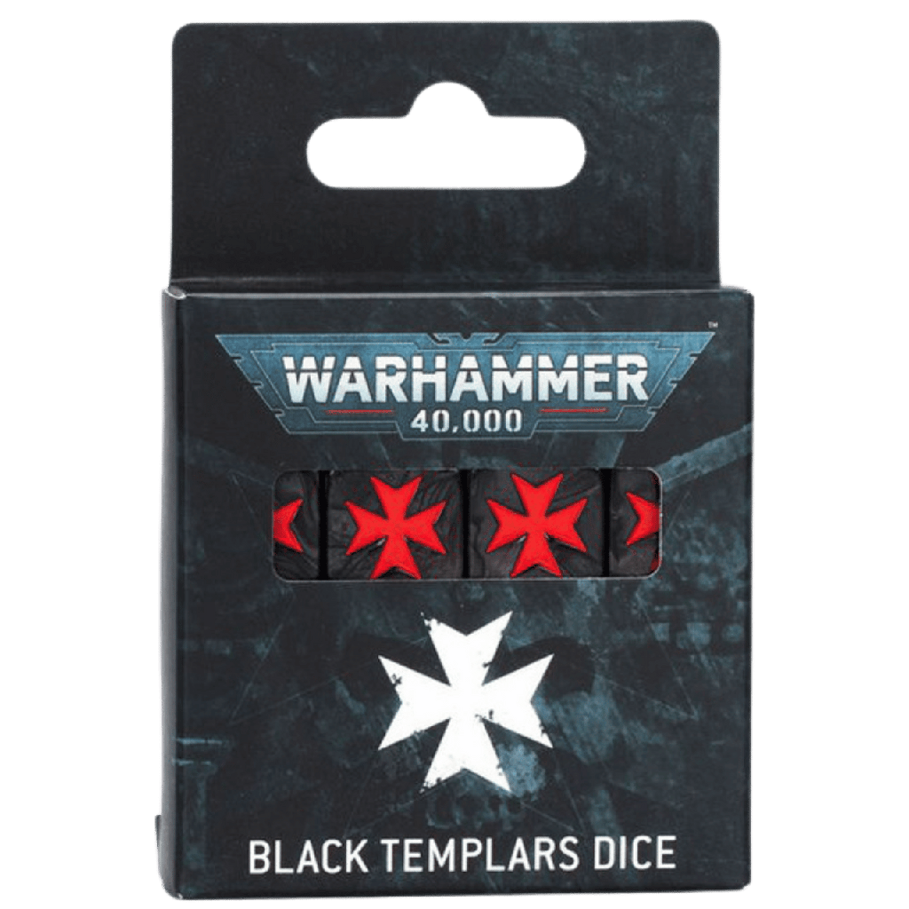 GW - WARHAMMER 40000: BLACK TEMPLARS DICE