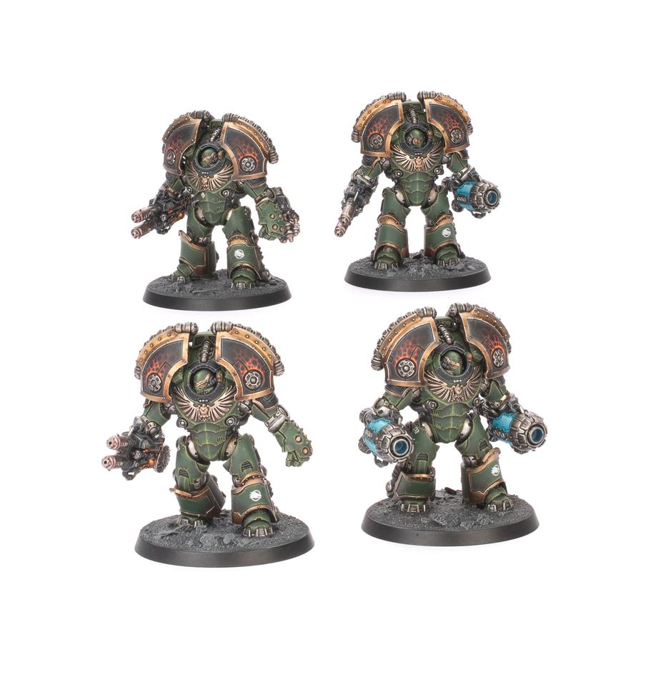 GW - THE HORUS HERESY: LEGIONES ASTARTES- SATURNINE TERMINATOR SQUAD