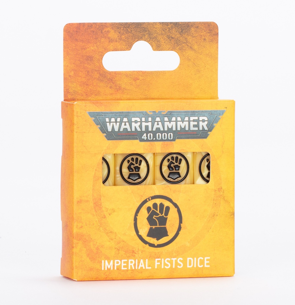 GW - WARHAMMER 40000: IMPERIAL FISTS DICE