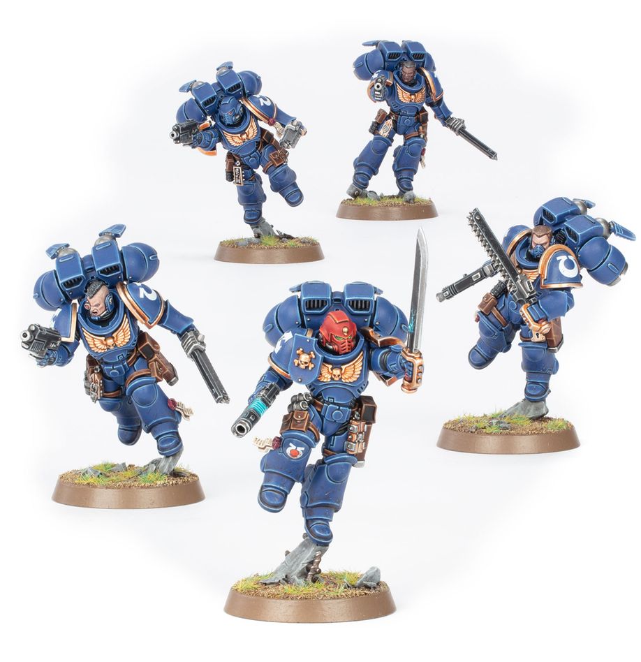 GW - SPACE MARINES: ASSAULT INTERCESSORS WITH JUMP PACKS