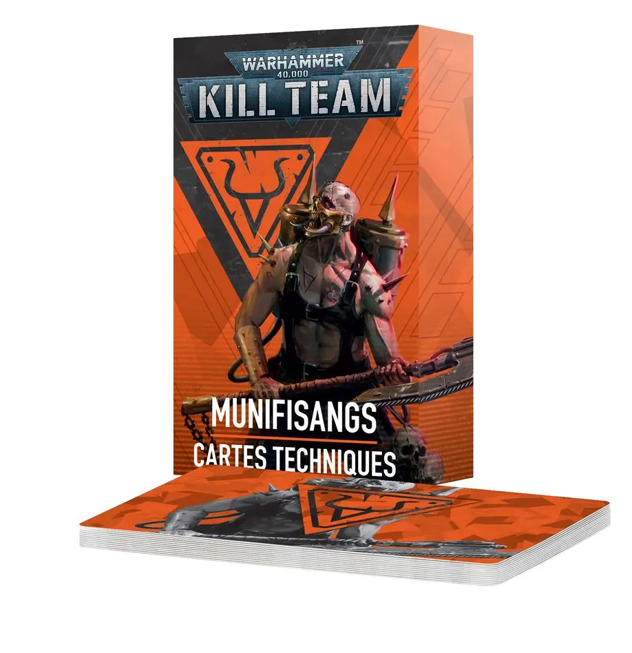 GW - KILL TEAM DATACARDS: MUNIFISANGS (FRE)