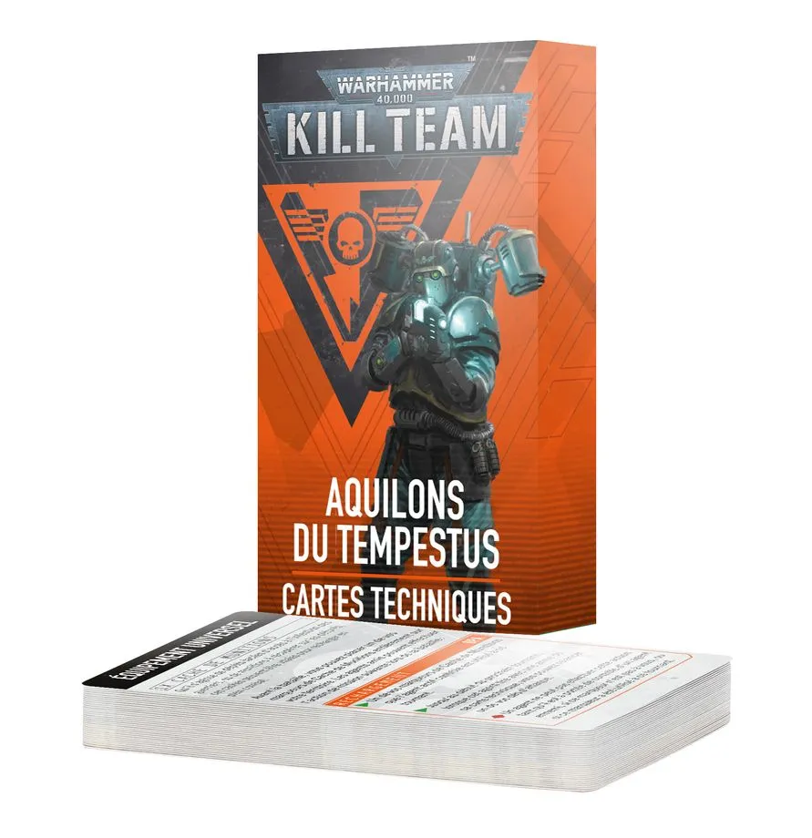 GW - K/T DATACARDS: AQUILIONS DU TEMPESTUS