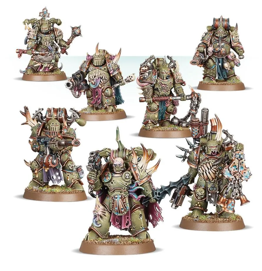 GW - DEATH GUARD: PLAGUE MARINES