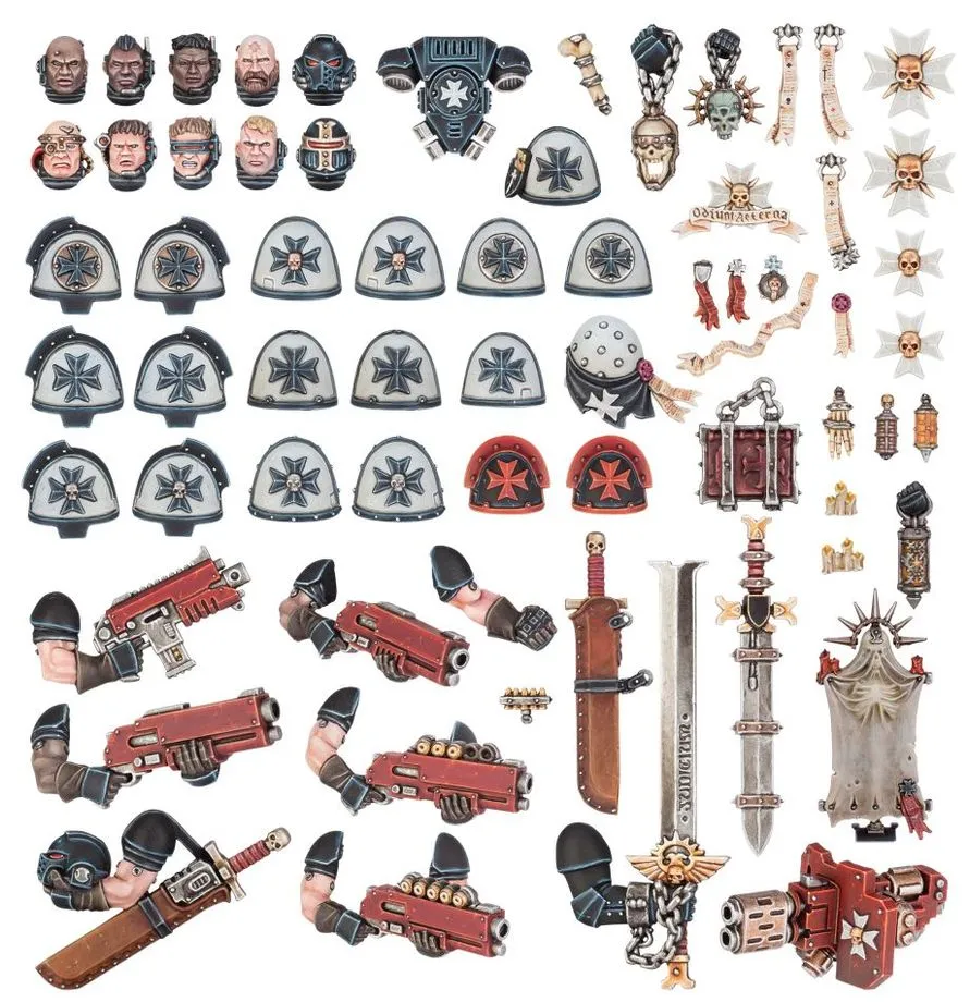 GW - BLACK TEMPLARS: UPGRADES AND TRANSFERS