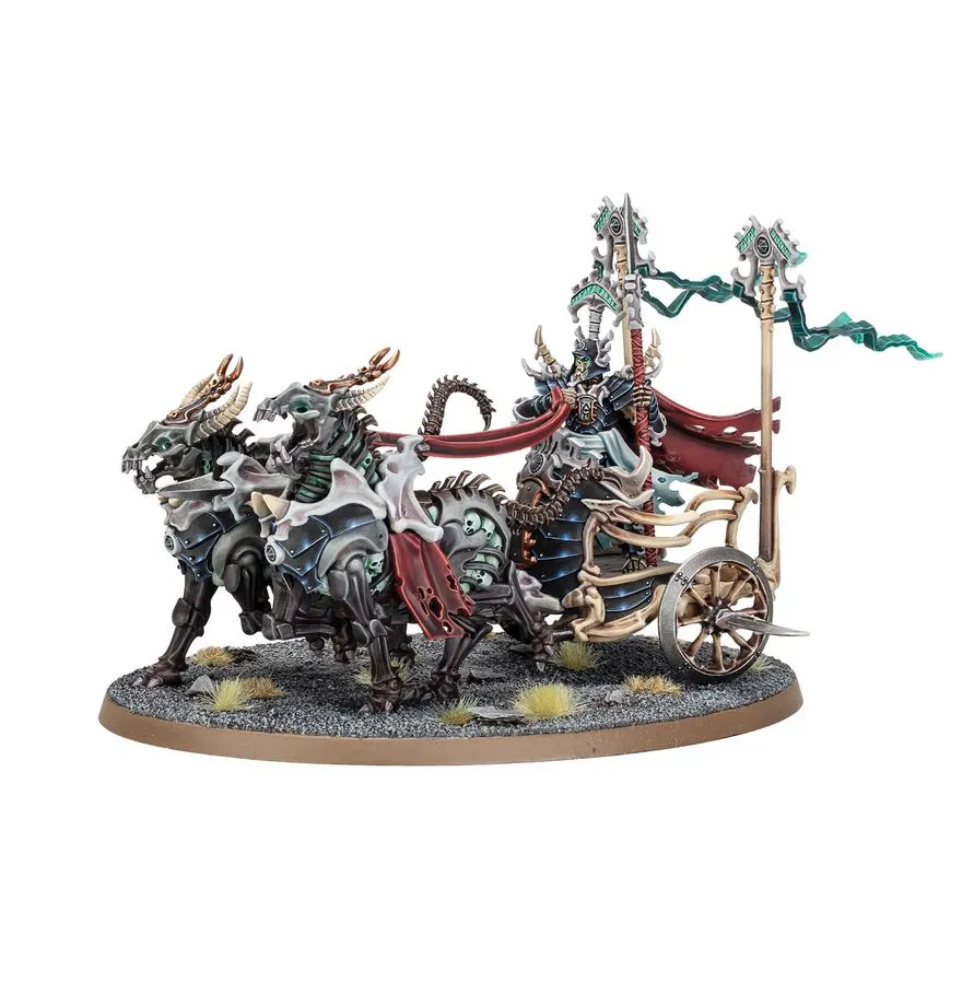 GW - OSSIARCH BONEREAPERS: LIEGE-KAVALOS ON WAR CHARIOT