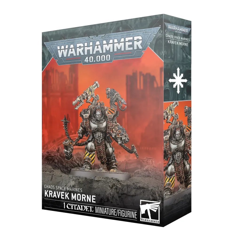 GW - CHAOS SPACE MARINES: KRAVEK MORNE