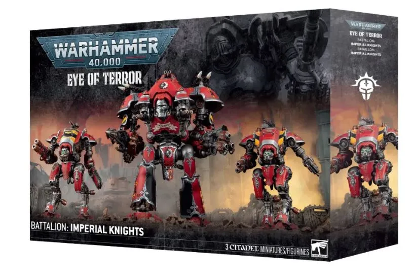 GW - IMPERIAL KNIGHTS: EYE OF TERROR BATTAILON IMPERIAL KNIGHTS