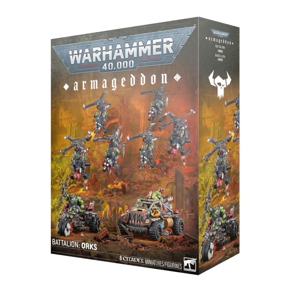 GW - ARMAGEDDON : BATTAILLON ORKS