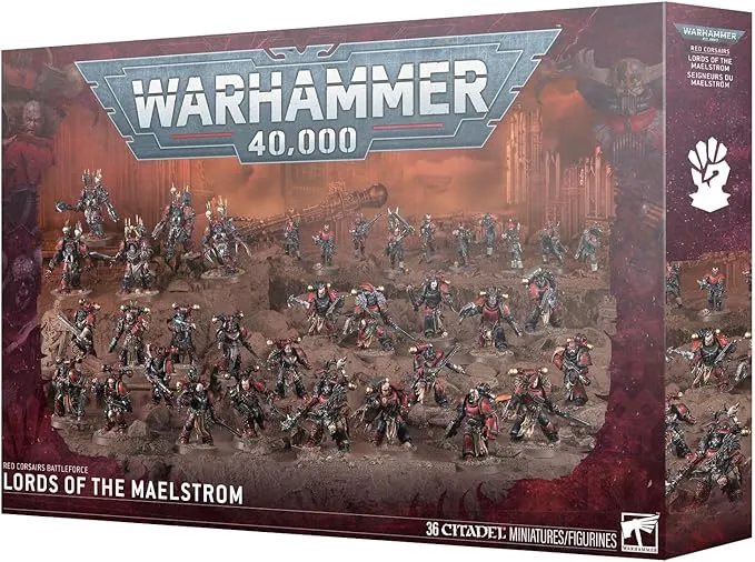 GW - RED CORSAIRS : BATTLEFORCE LORDS OF MAELSTORM