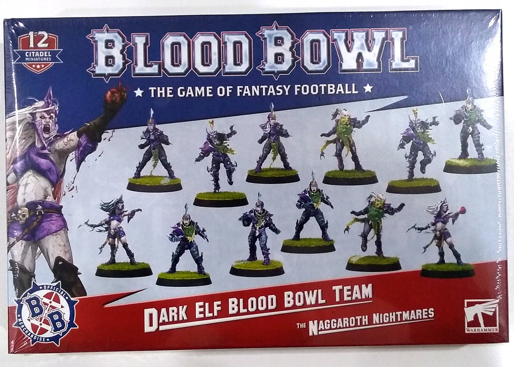 BLOOD BOWL : DARK ELF TEAM - the NAGGAROTH NIGHTMARES