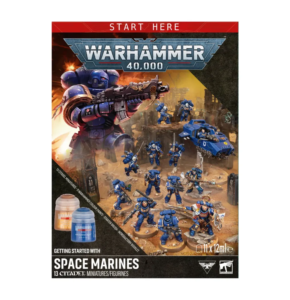 GW - 40K COMMENCER AVEC LES SPACE MARINES (FRA)