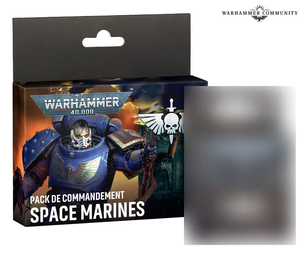 GW - PACK DE COMMANDEMENT: SPACE MARINES (FR)