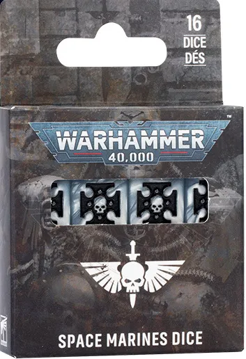 GW - WARHAMMER 40000: SPACE MARINES DICE