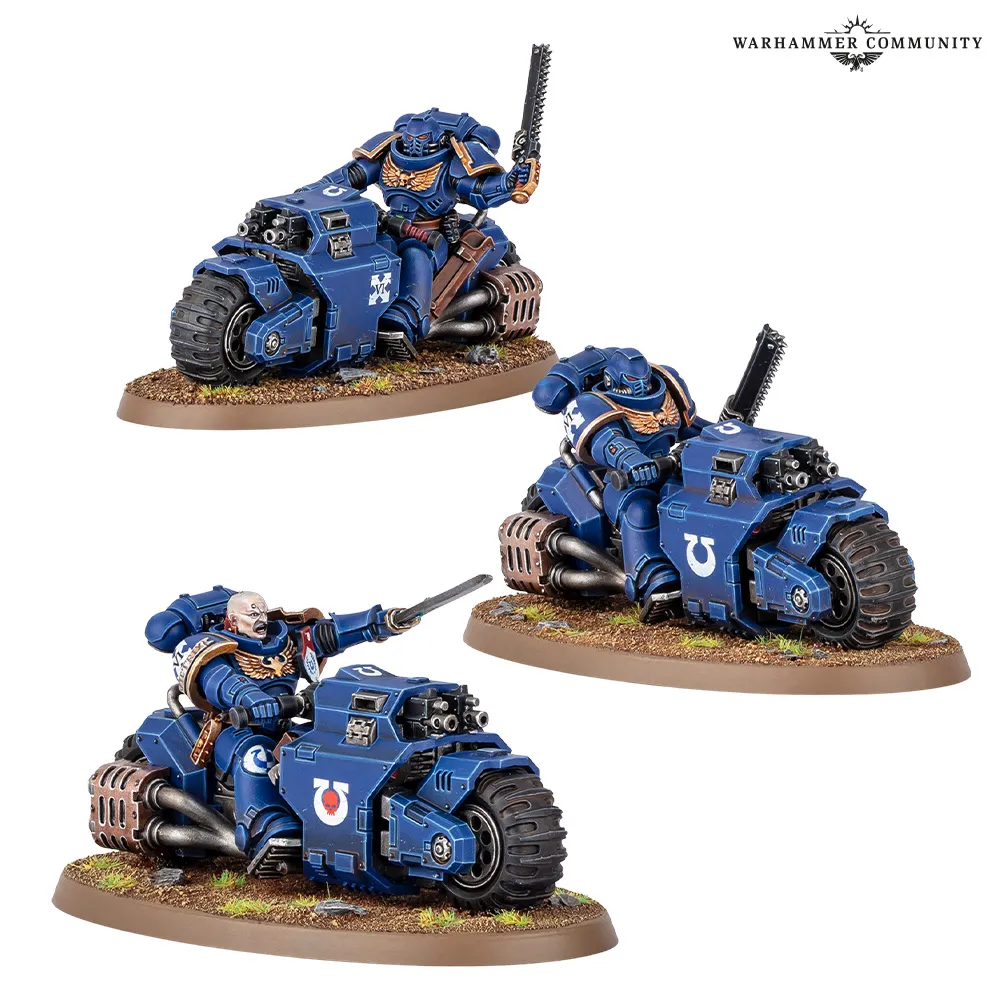 GW - SPACE MARINES: ESCOUADE OUTRIDER