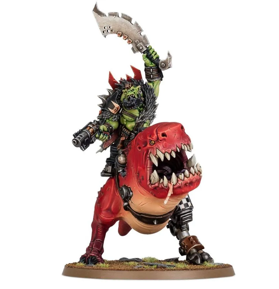 GW - ORKS: BOSS DRESSEUR SUR SQUIGOZAUR
