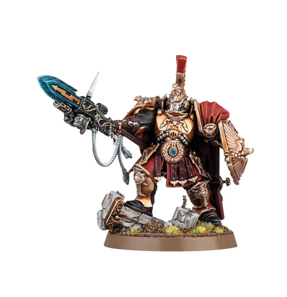 GW - ADEPTUS CUSTODES: CAPITAINE-REMPART CUSTODIEN