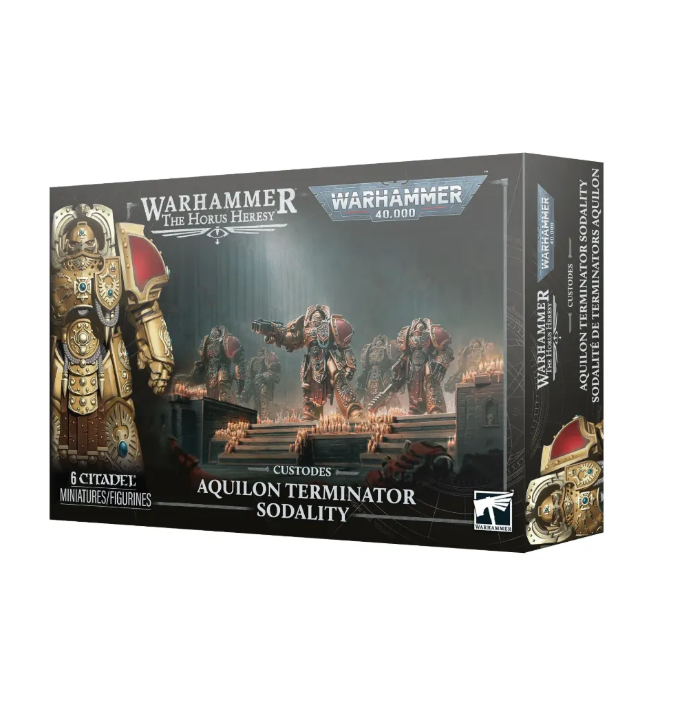 GW - ADEPTUS CUSTODES: SODALITE DE TERMINATORS AQUILION